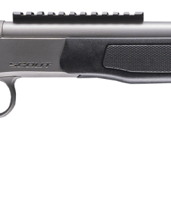 CVA Scout Takedown Single Shot Rifle CR4440S, 360 Buckhammer, 20" Threaded, Adj Comb & LOP Black Stock, 1rd Rds